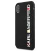 Karl Lagerfeld KLHCPXBHWHBK iPhone X/XS hardcase czarny/black Glossy Bauhaus